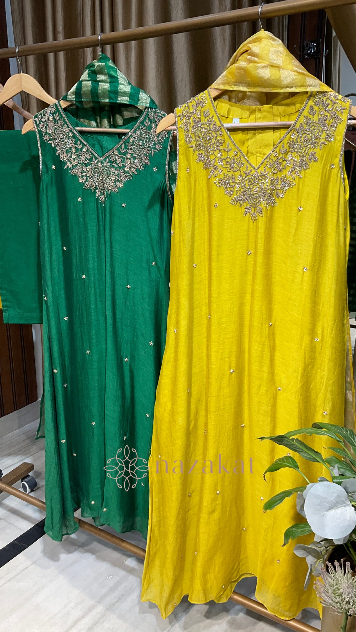 Mehreen Mul Chanderi Suit Set