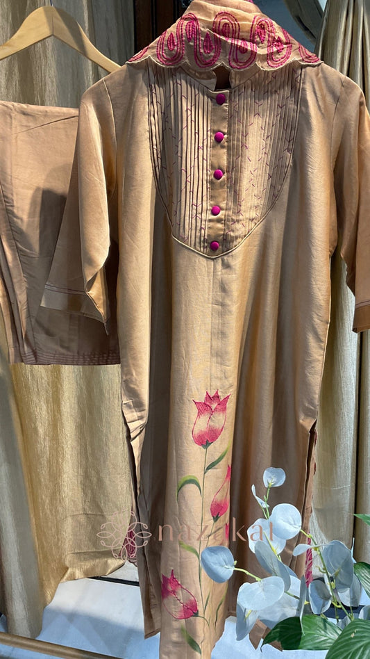 Mul Silk Applique Set - nazakatjaipurnazakat_jaipur