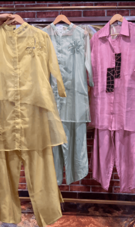 Nazakat organza with boota (PLUS SIZE AVAILABLE) - nazakatjaipurnazakat_jaipur