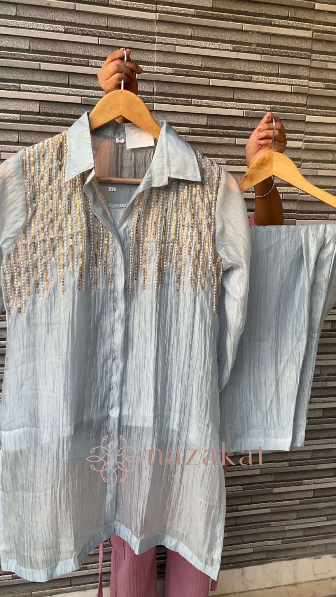Paper Silk - Co - ord Set - nazakatjaipurnazakat_jaipur
