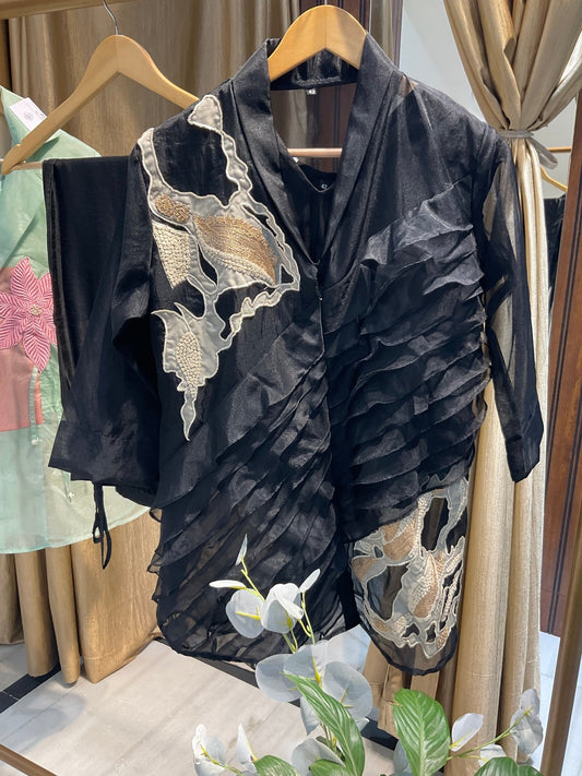 Ruffle Organza Co - ord Set - nazakatjaipurnazakat_jaipur