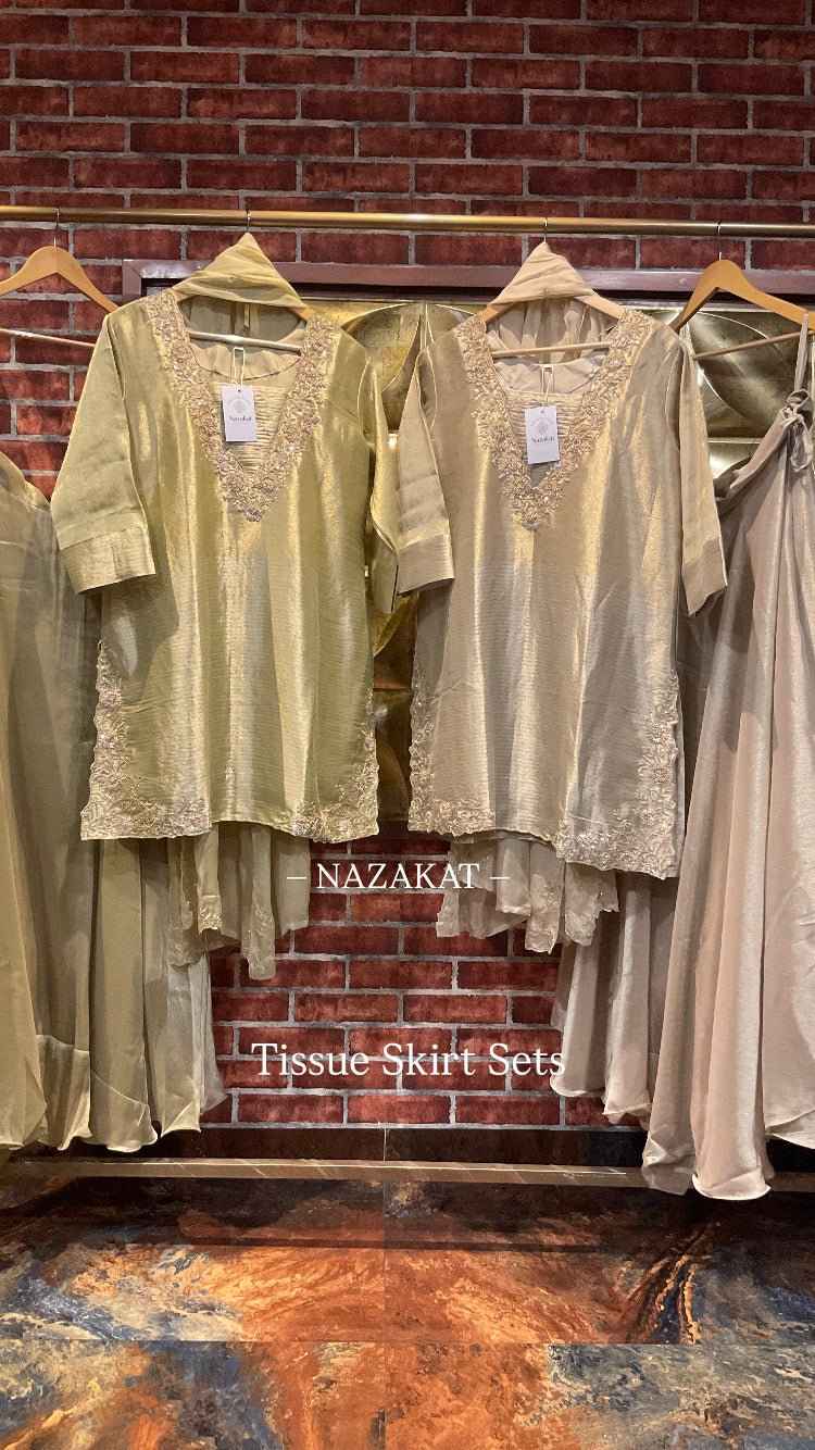 Tissue Skirt Set