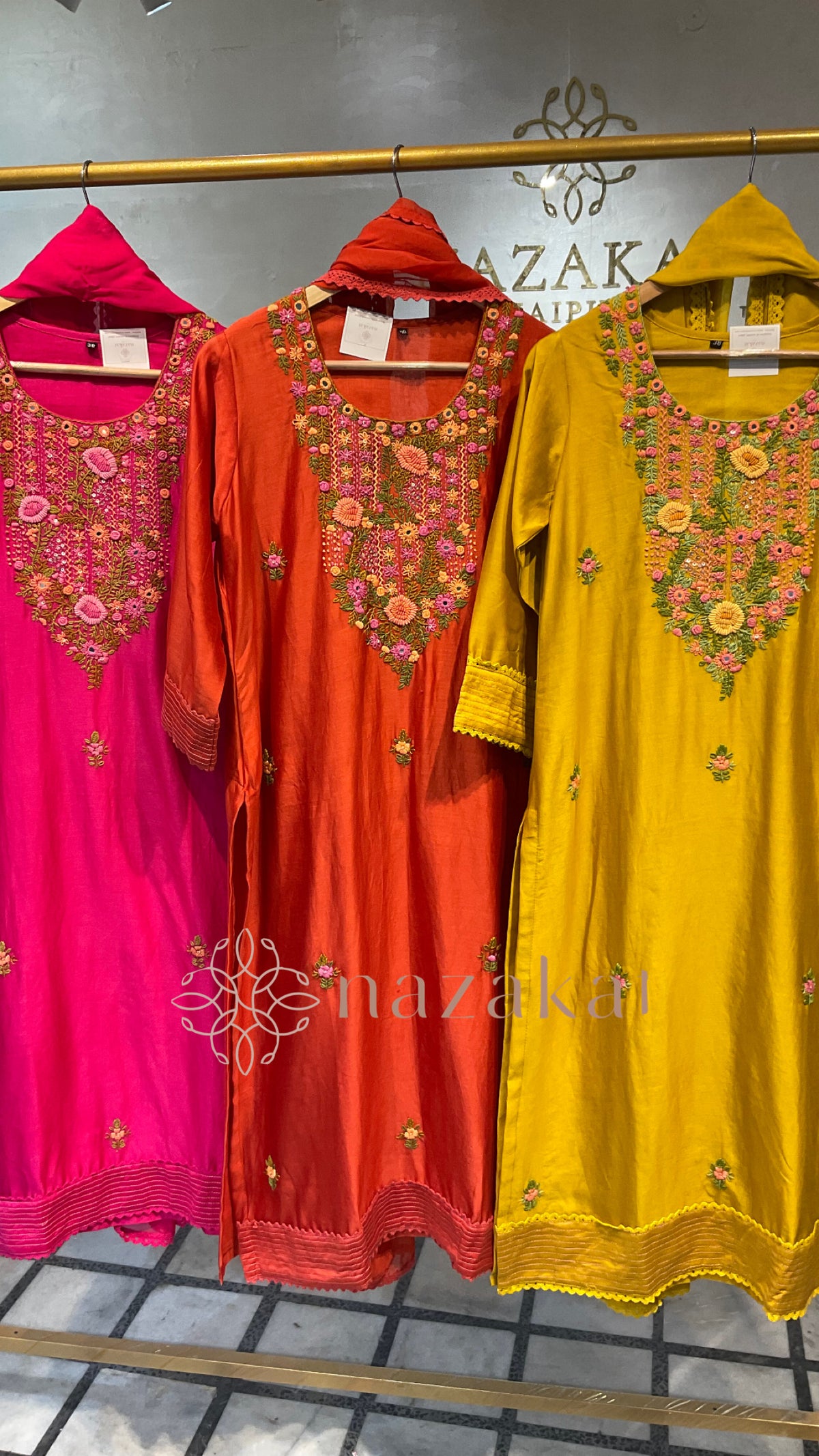 Maira set- Pure Chanderi Suit Set