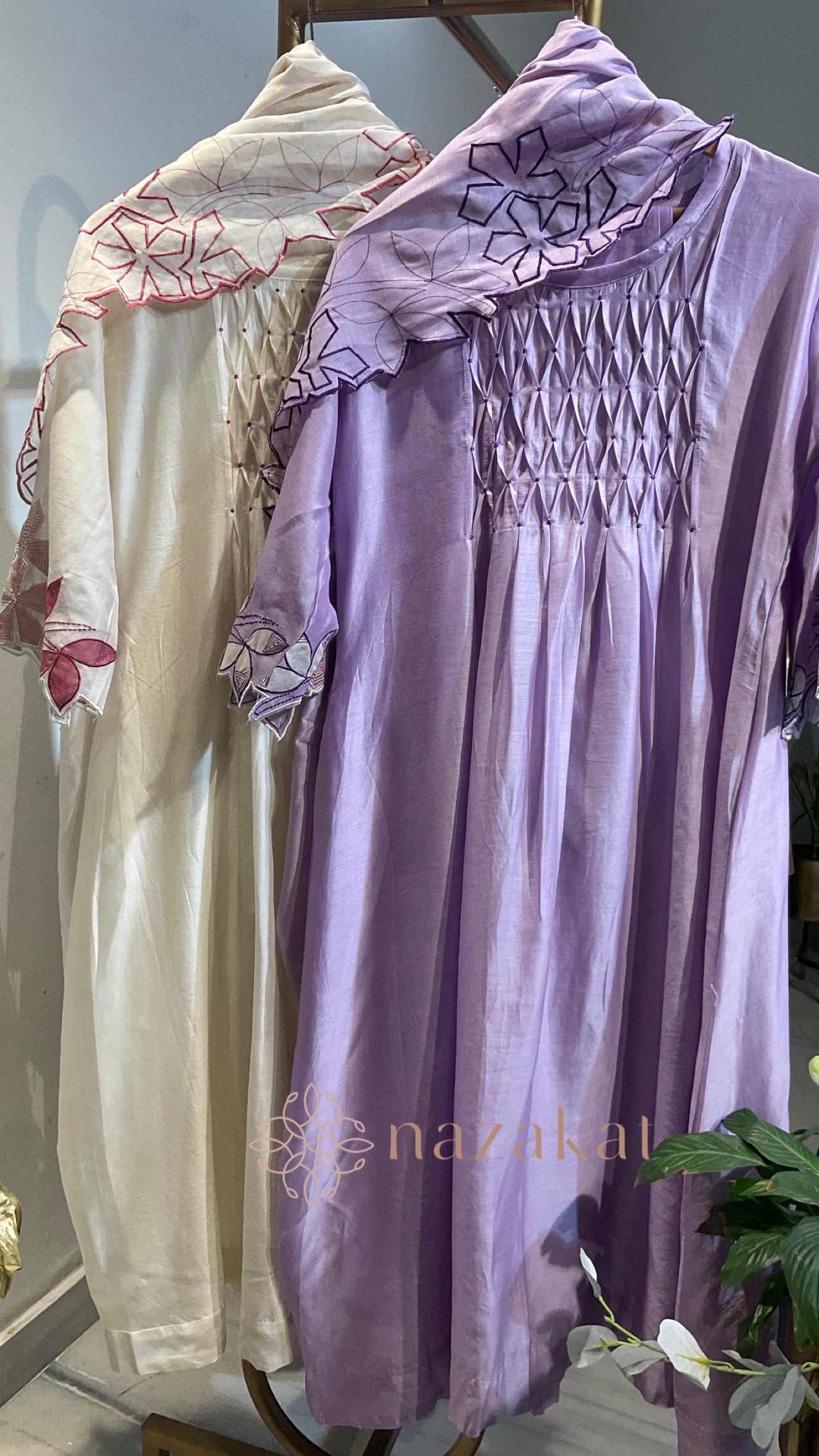 Petal Whisper - Chanderi Suit Set