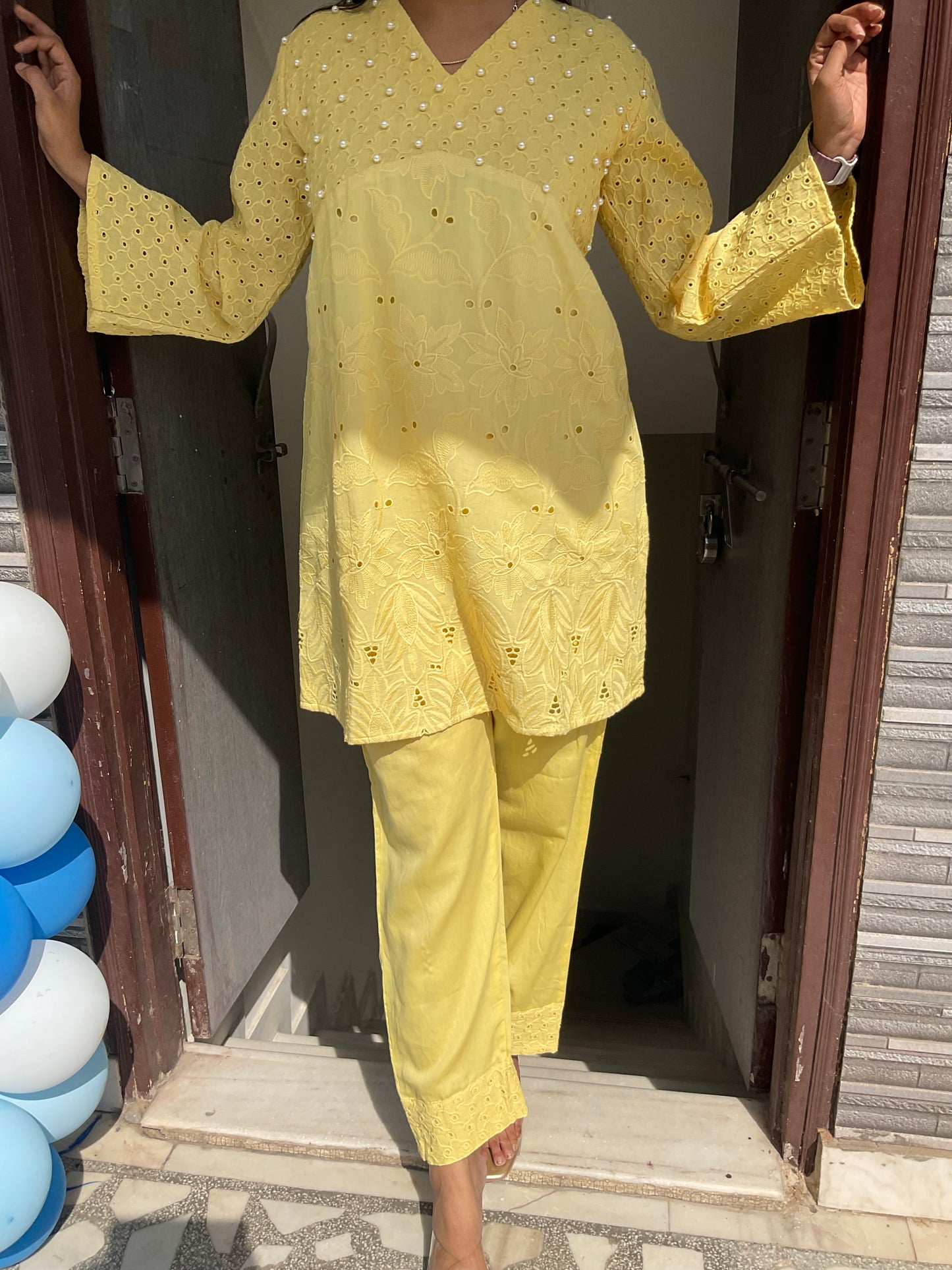 Lemon Bloom Co-ord Set