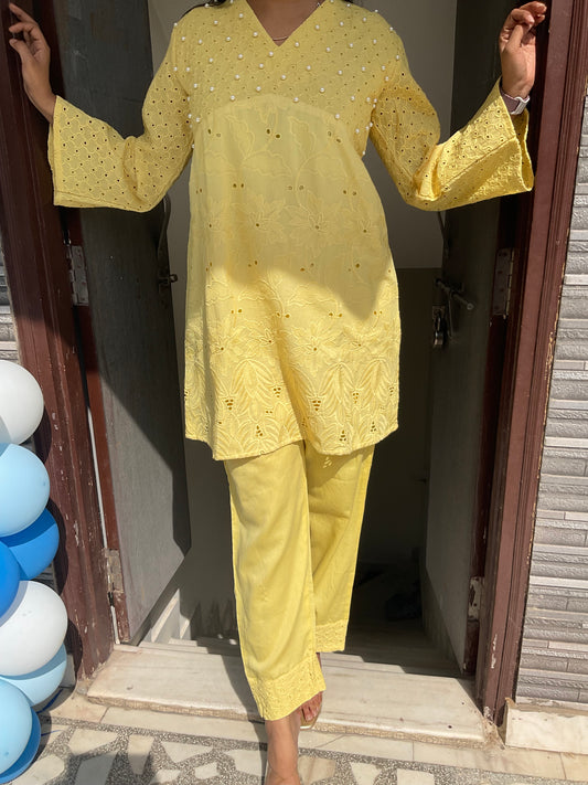 Lemon Bloom Co-ord Set