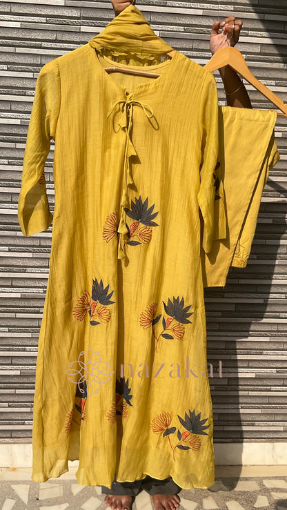 Baani Mul Chanderi Suit Set