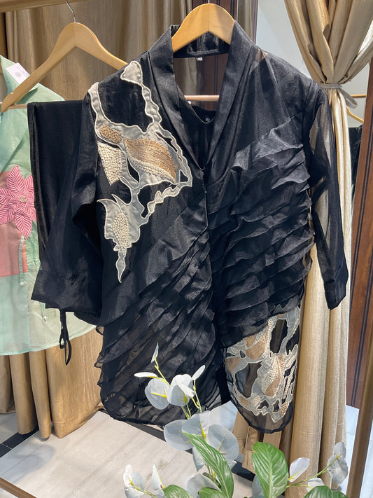 Ruffle Organza Co-ord Set