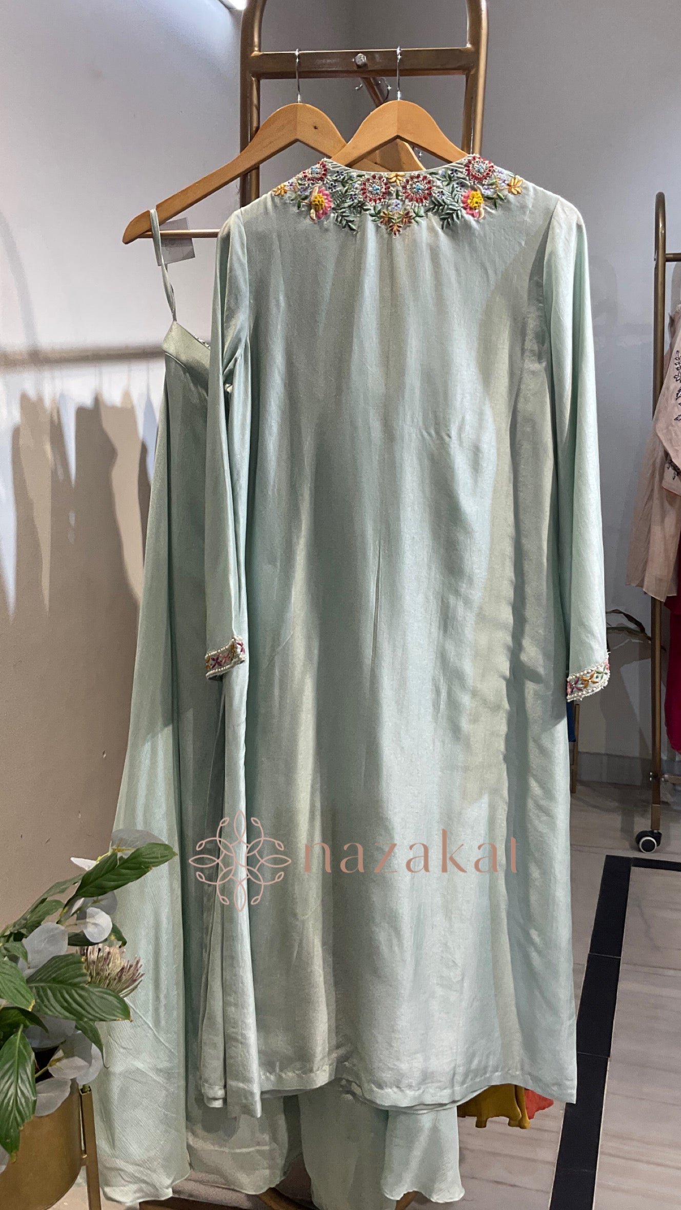 Pastel Kurta Palazzo Set