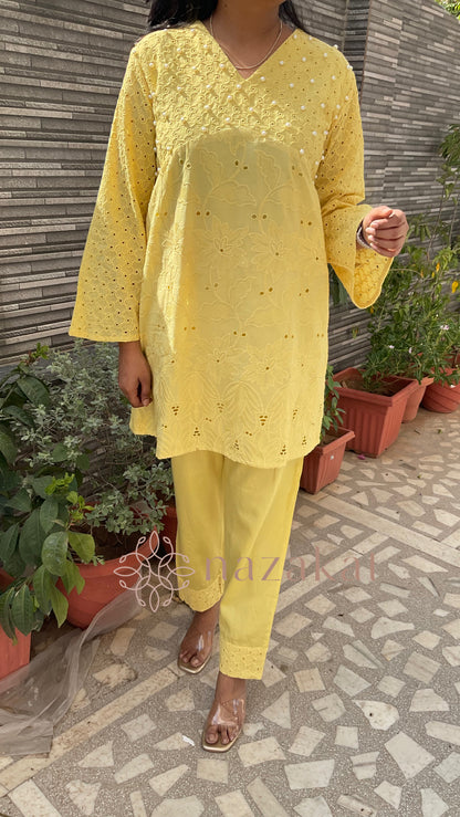 Lemon Bloom Co-ord Set
