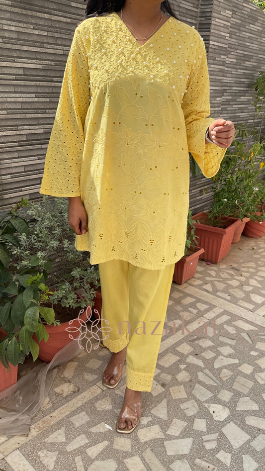 Lemon Bloom Co-ord Set