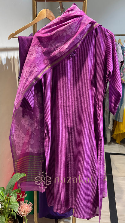 Mogra Chanderi Suit Set