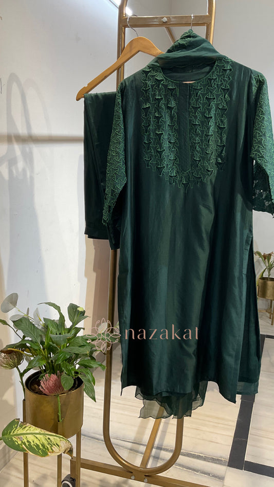 Timeless Bloom - Chanderi Suit Sets