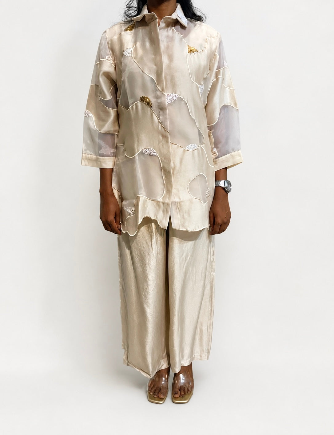 Classic Organza Co-ord (Plus size available)