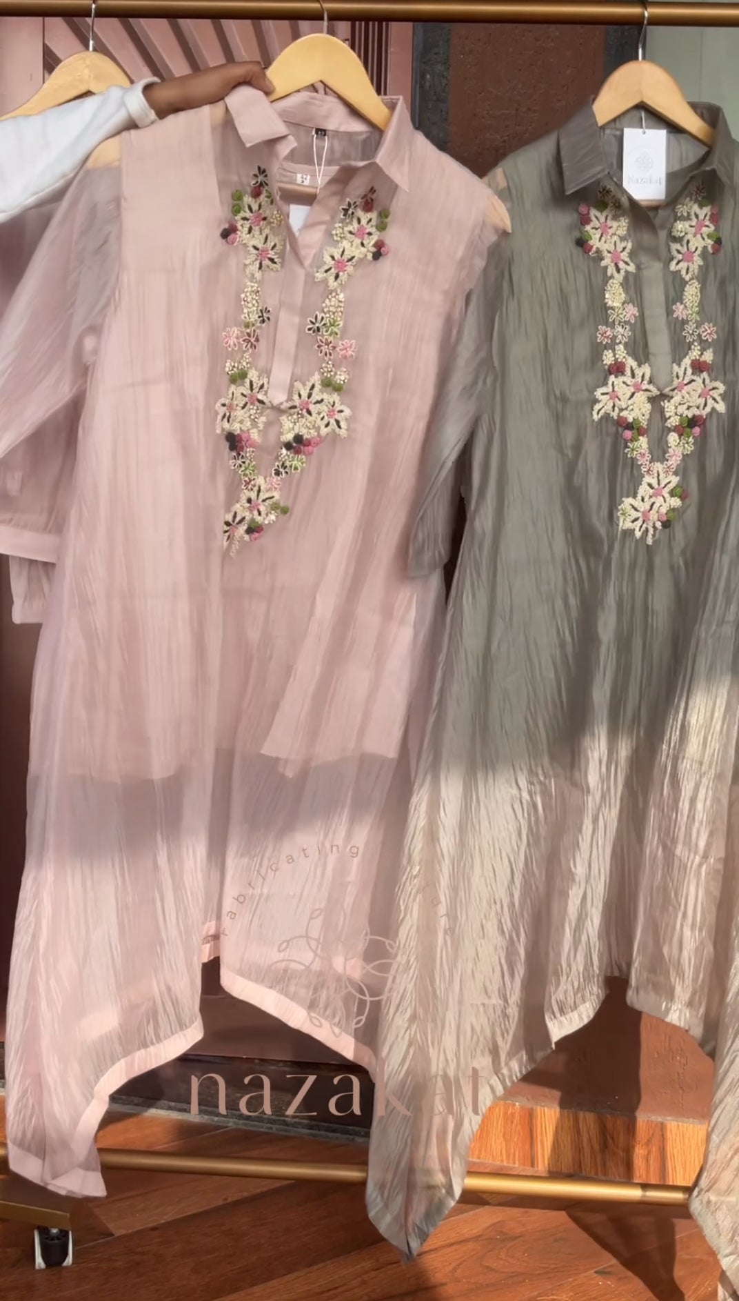 Paper Silk - Embroidered Co-ord Set