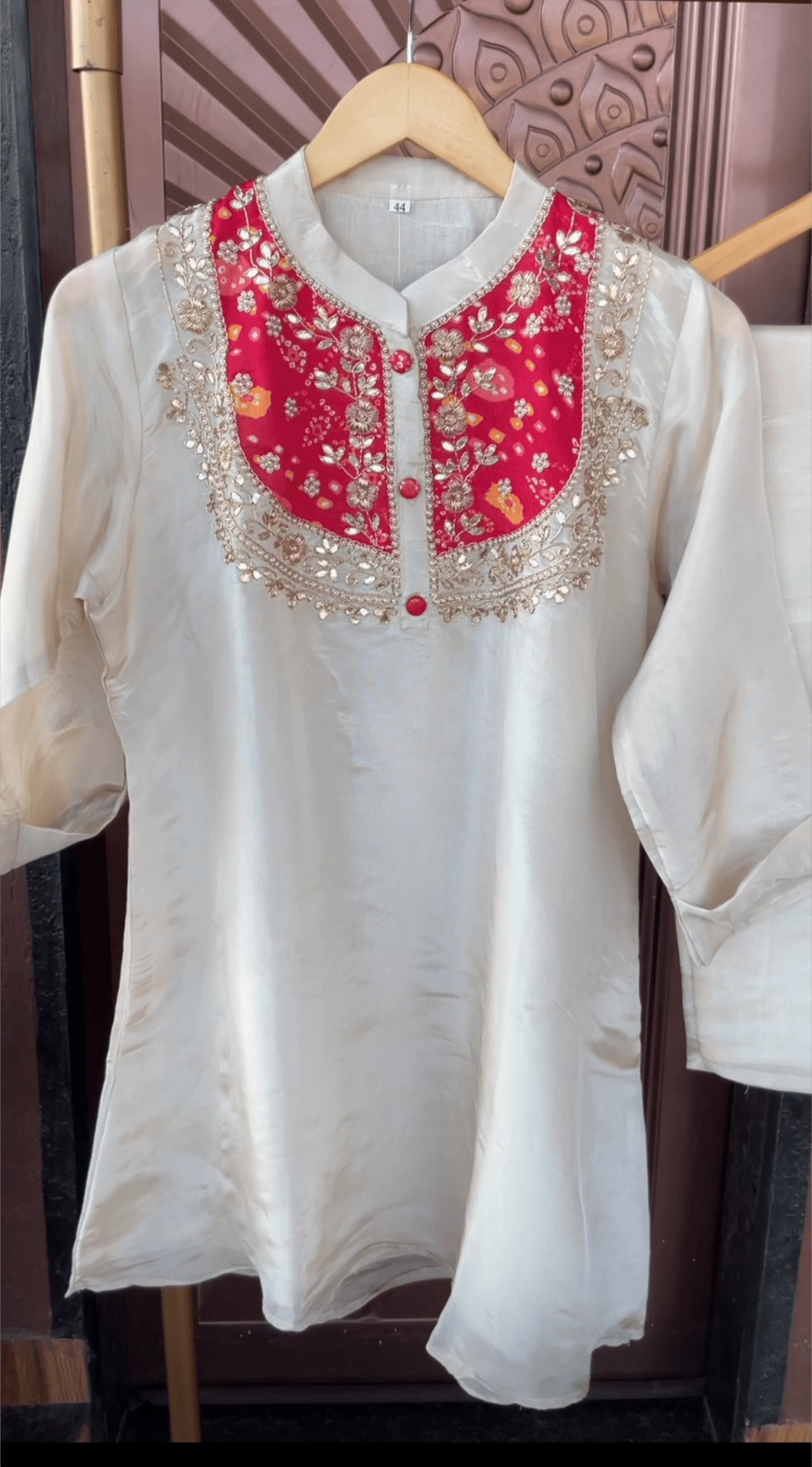 Bandhani Tissue Co - ord Set - nazakatjaipurnazakat_jaipur