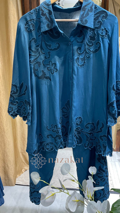 Bell sleeved Co - ord Set - nazakatjaipurnazakat_jaipur