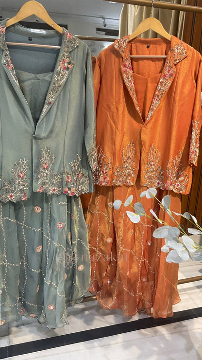 Bustier Skirt Set - nazakatjaipurnazakat_jaipur