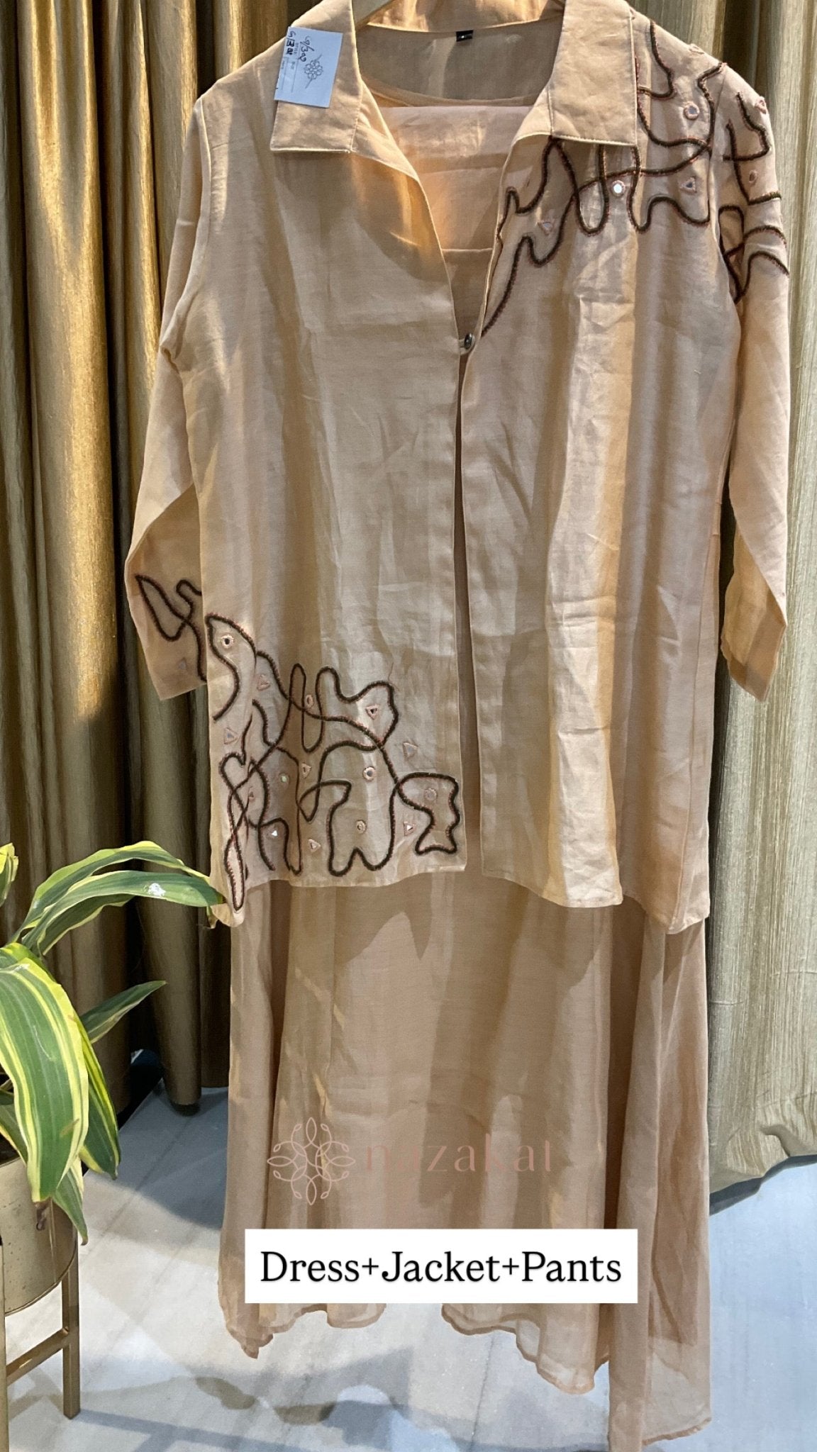 Co - ord plus dress - nazakatjaipurnazakat_jaipur