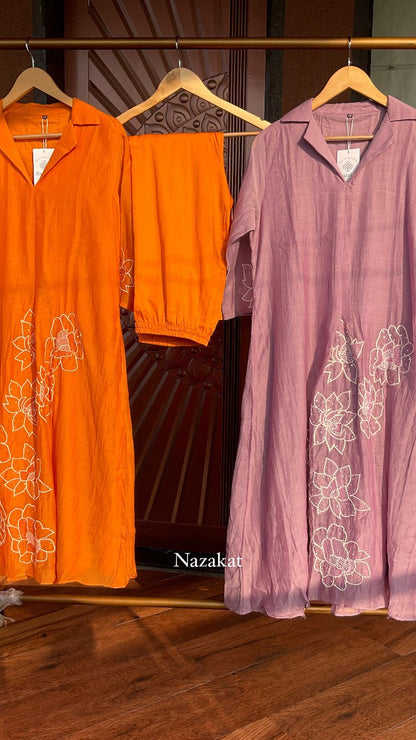 Mul Chanderi Co - ord Set - nazakatjaipurnazakat_jaipur