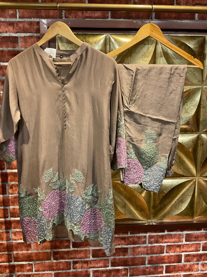 Mul Chanderi Co - ord Set - nazakatjaipurnazakat_jaipur