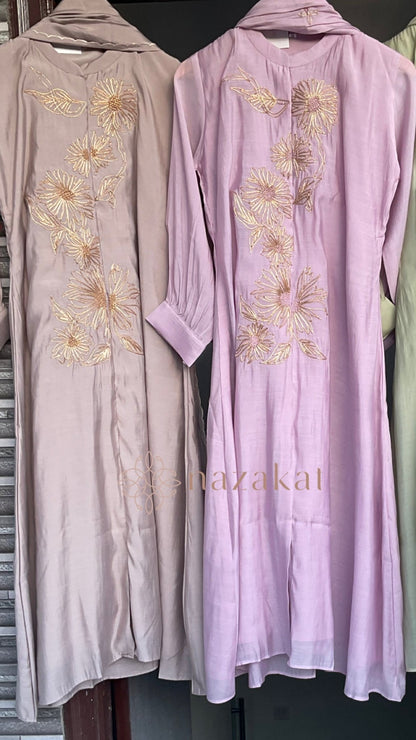 Mul Chanderi - Dori work Suit Set - nazakatjaipurnazakat_jaipur