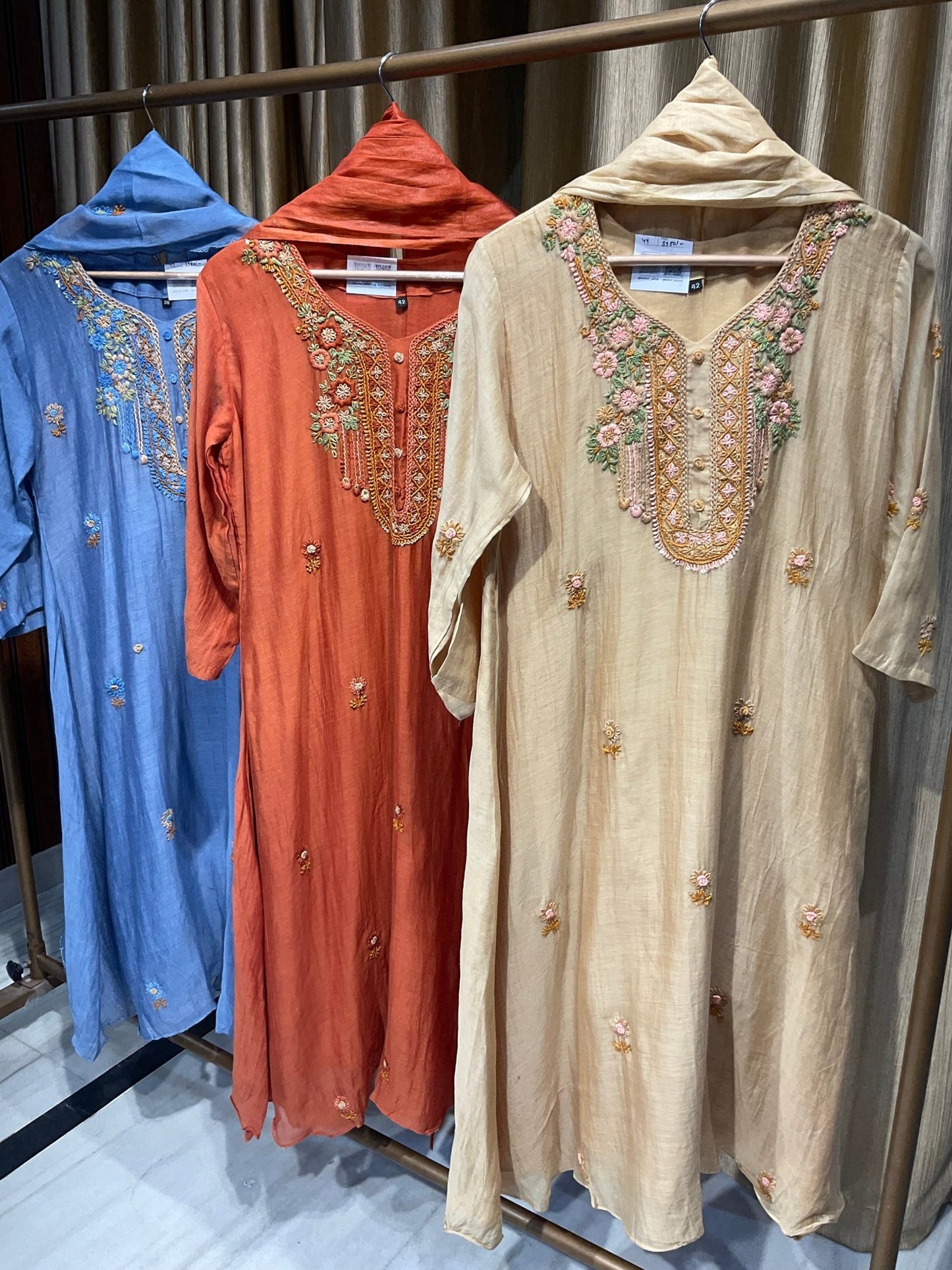 Mul Chanderi Embroidered Suit Set - nazakatjaipurnazakat_jaipur