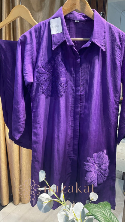 Mul Chanderi Ombre Co - ord Set - nazakatjaipurnazakat_jaipur