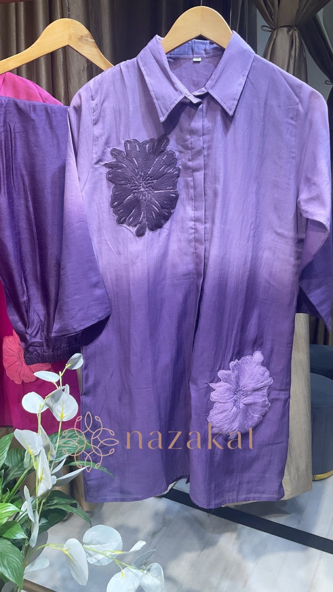 Mul Chanderi Ombre Co - ord Set - nazakatjaipurnazakat_jaipur