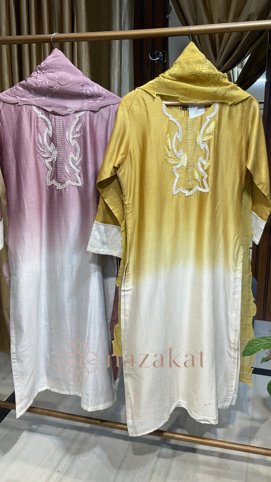 Mul Chanderi - Ombre Mul Chanderi Set - nazakatjaipurnazakat_jaipur