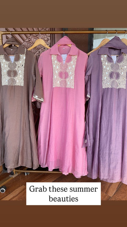 Mul chanderi Suit Set - #nazakatjaipur#nazakat_jaipur