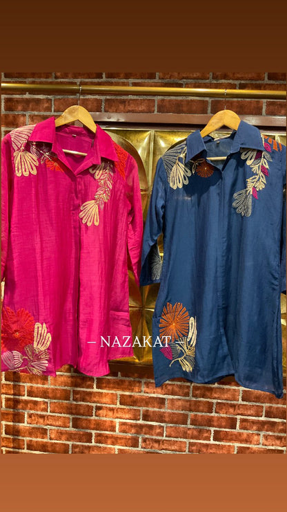 Mul Chnaderi Co - ord Sets - nazakatjaipurnazakat_jaipur