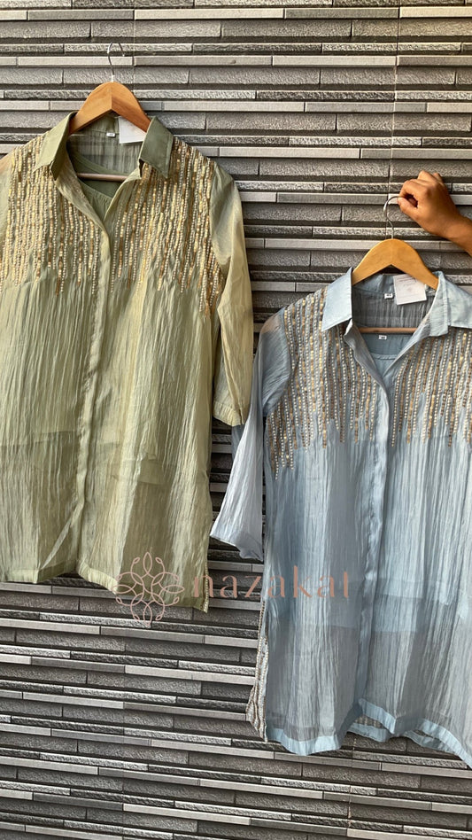 Paper Silk - Co - ord Set - nazakatjaipurnazakat_jaipur