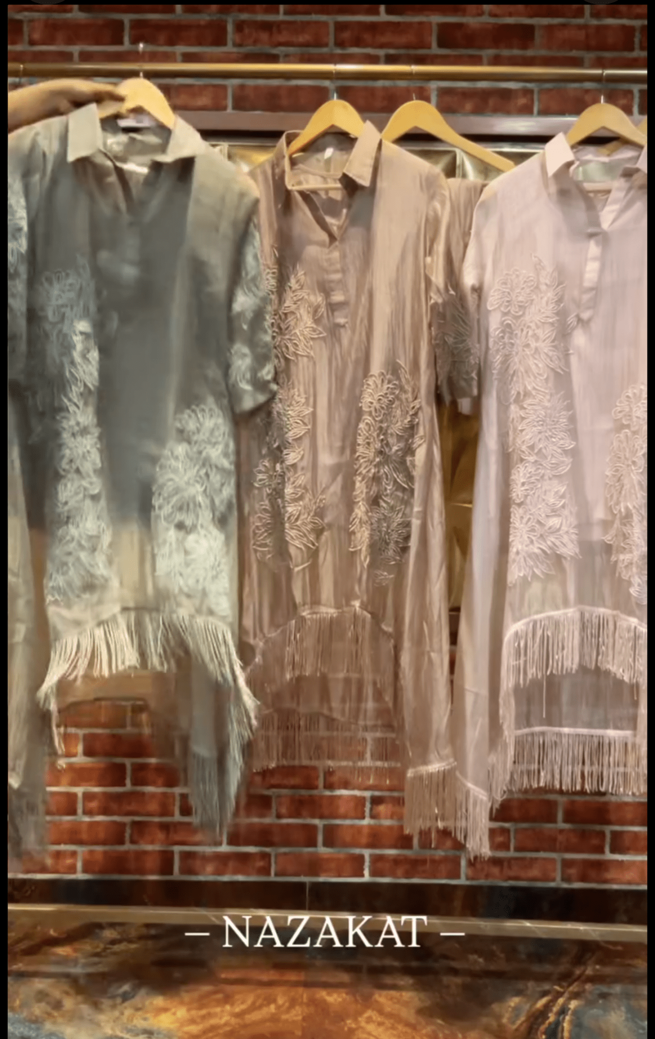 Paper silk Co - ord Set with fringes - nazakatjaipurnazakat_jaipur