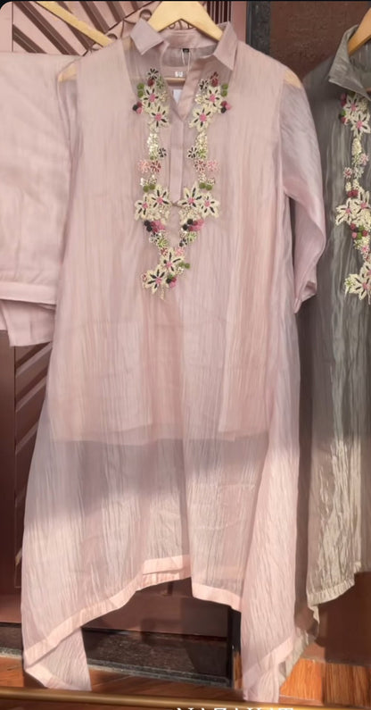 Paper Tissue Co - ord Set - #nazakatjaipur#nazakat_jaipur