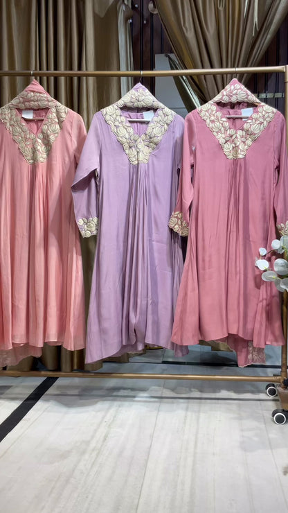 Fiza Mul Chanderi Suit Set