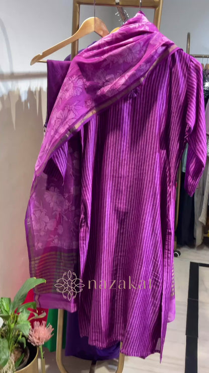 Mogra Chanderi Suit Set