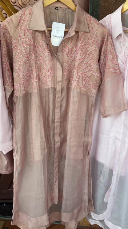 Paper Silk - Appliqué Co-ord set