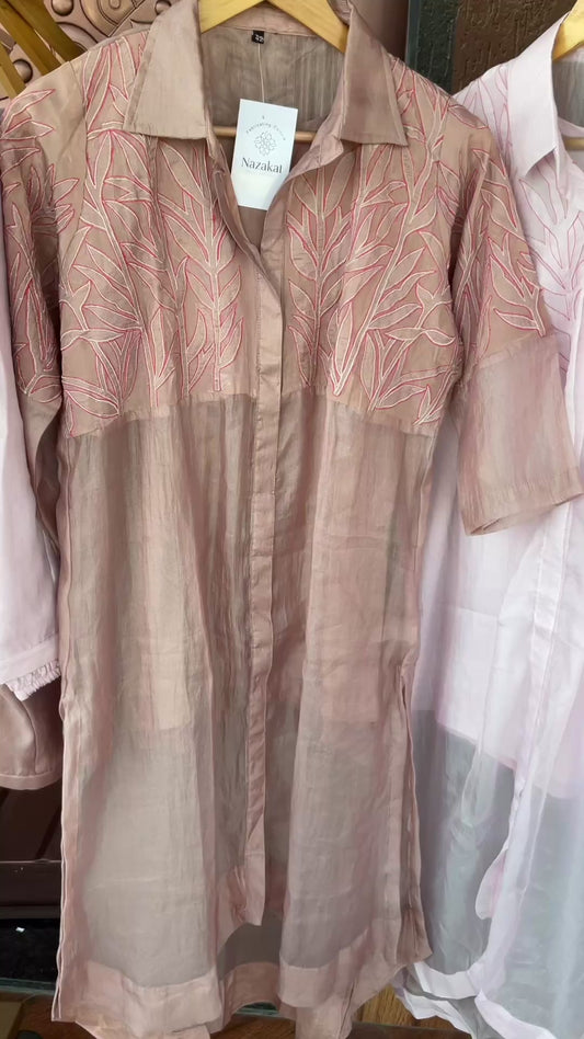 Paper Silk - Appliqué Co-ord set