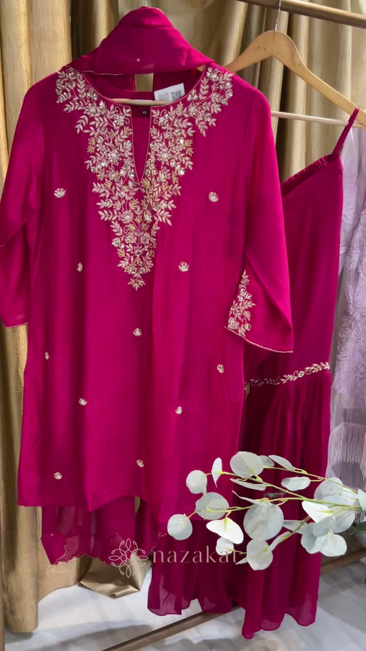 Silk Sharara Set