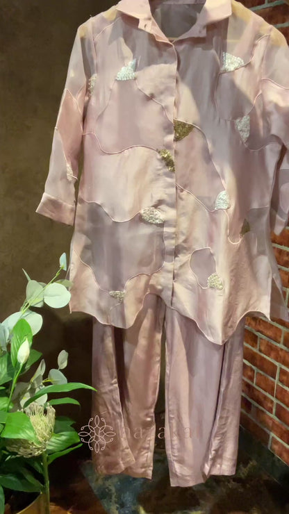 Classic Organza Co-ord Set(3 weeks dispatch time ,plus size available)