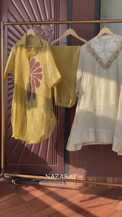 Gold boota Co-ord Set