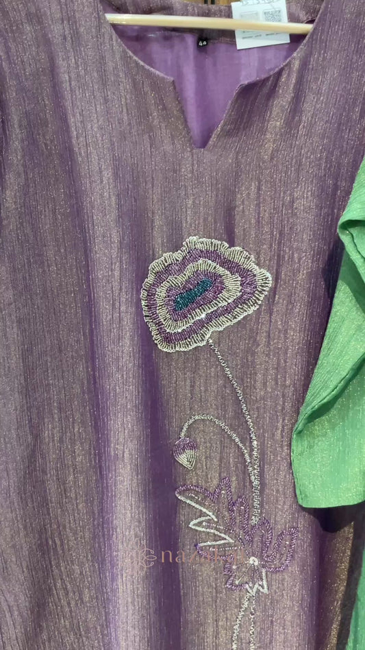 Tissue Floral boota Co-ord Set