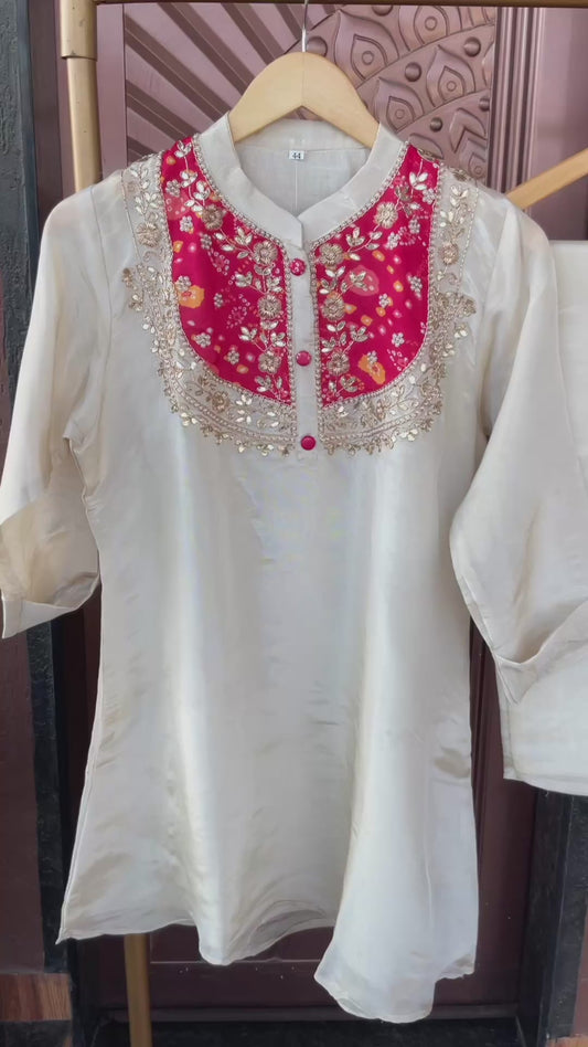 Bandhani Tissue Co-ord Set