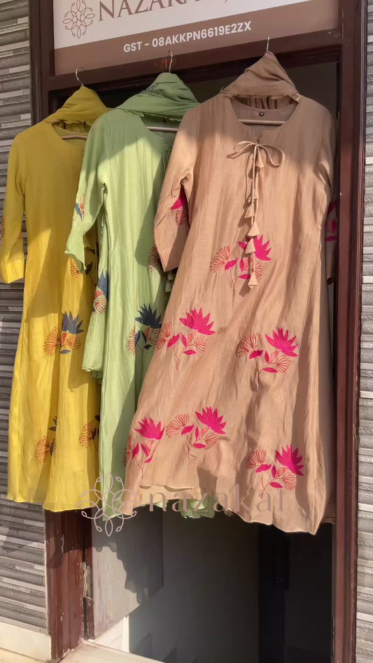 Baani Mul Chanderi Suit Set