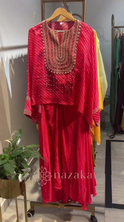 Lehriya Drape Skirt dress