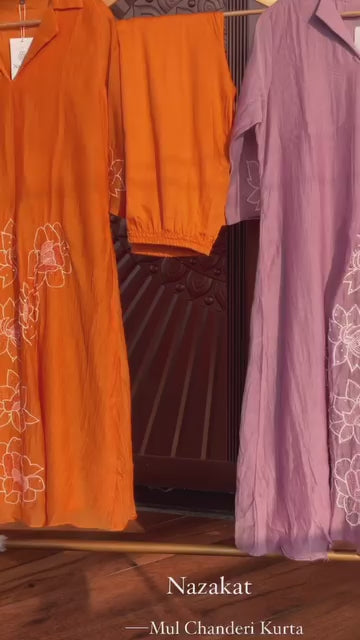 Mul Chanderi Co-ord Set