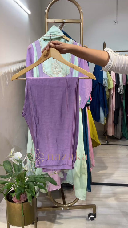 Aarna Mul Chanderi Suit Set