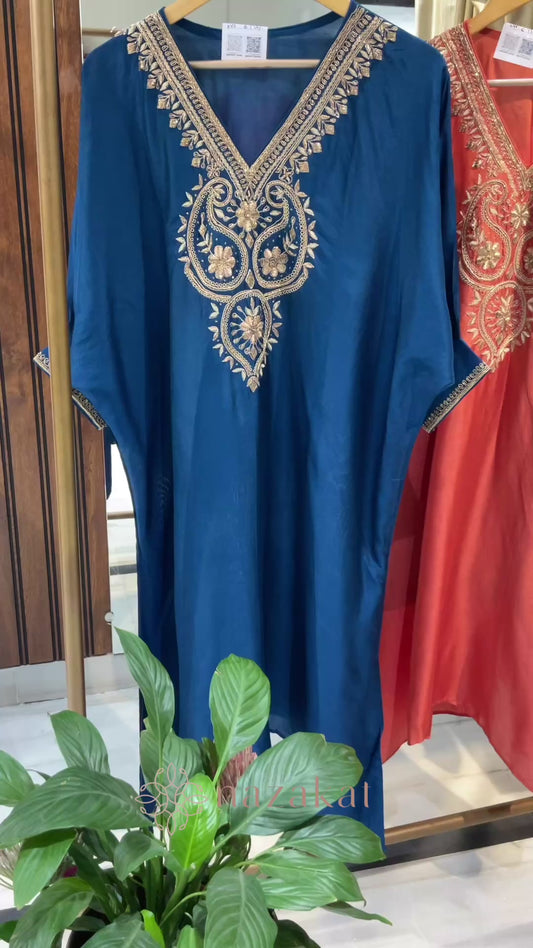 Zardozi Silk CHOGA Set ( KAFTAN)