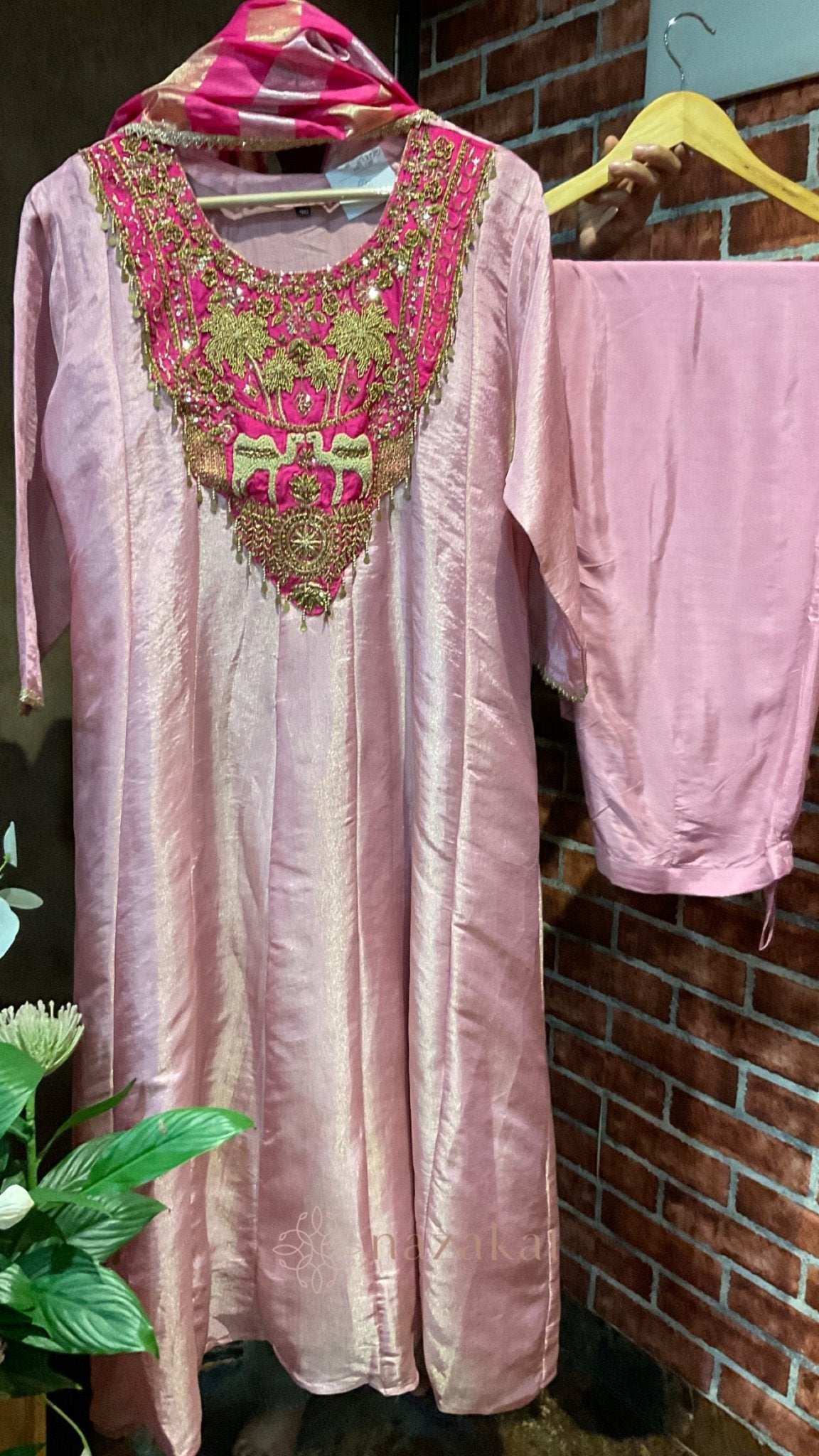 Tissue Anarkali Sets(38 - 46) - nazakatjaipurnazakat_jaipur